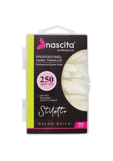 Nascita 170 Stiletto Takma Tırnak Kutulu 250'li