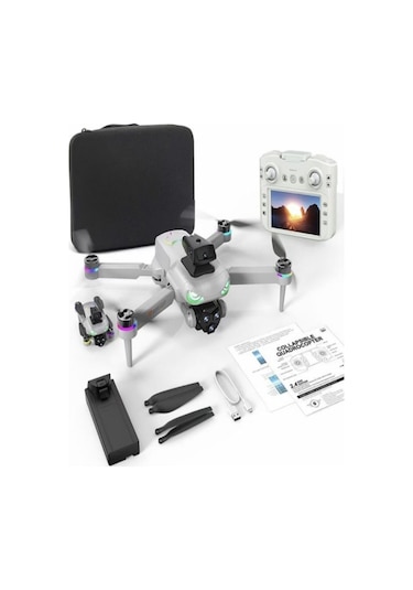 R08 Kumandadan Ekranlı Drone Kulaklık Hediyeli