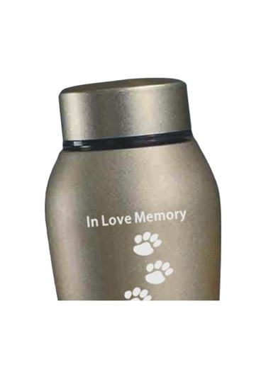 Homyl Evcil Hayvan Urns Anma Gevşek Anıt Hayvanlar Aureate Altın