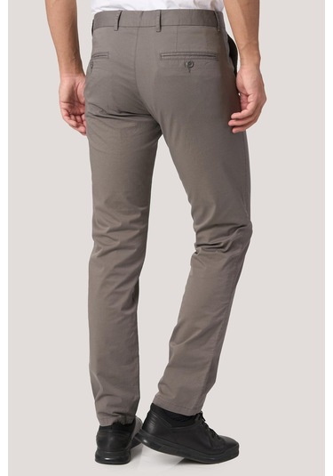 White Stone 2025-k P1046 Zaha Gabardın Keten Pantolon Antrasit Antrasit