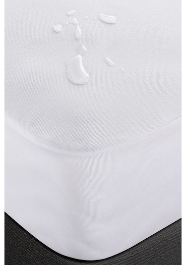 Madame Coco Alaise Sıvı Geçirmez Fitted Yatak Alezi 1kytal0088çift Kişilik-beyaz Beyaz