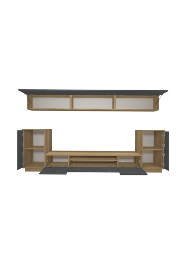 Decoraktiv Trendstyle 9 Mdf Tv Ünitesi Tv Sehpası Pera - Antrasit