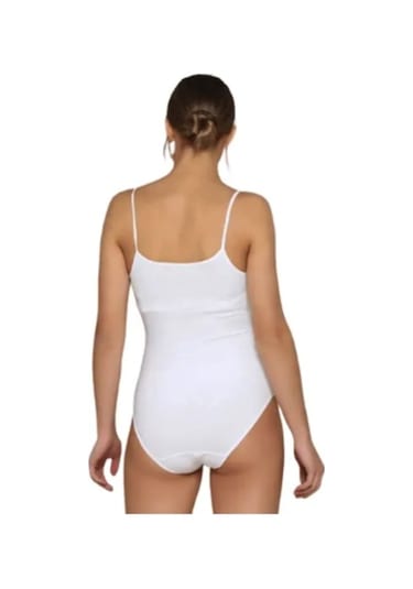 Seher Yıldızı Elastan İp Askı Body Skd 0066 6 Lı Paket Beyaz