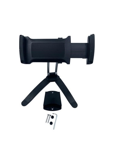 9051796498909 - Buffer 360 Derece Dönebilen Mutfak Masaüstü Telefon Tablet Tutucu Ayarlanabilir Esnek Ayaklı Metal