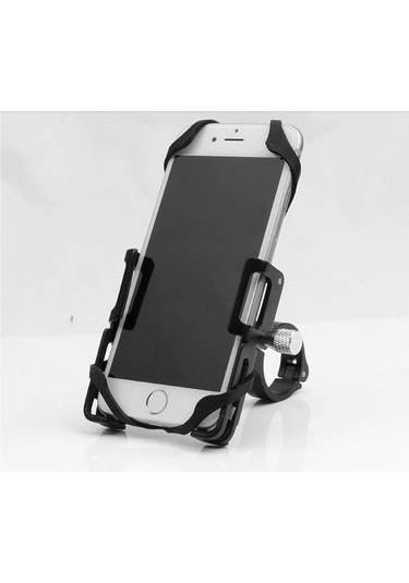 Impact Gosa Alüminyum Bisiklet Telefon Tutucu Siyah