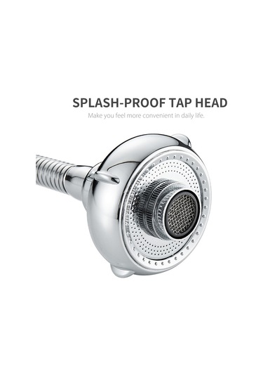 Geeksen 360 Dönebilen Musluk Başlığı Musluk Su Musluğu Genişletici Sıçrama Diğer