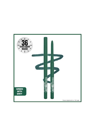 Maybelline New York Lasting Drama Automatic Göz Kalemi 40 Green With Envy