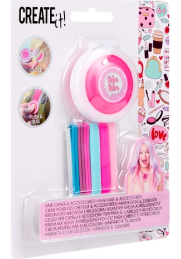 Create It Saç Tasarım Seti - Pembe