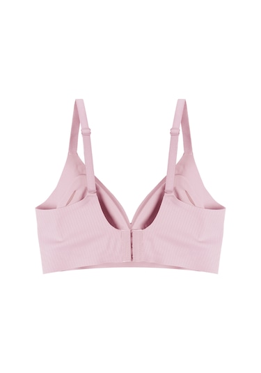 Balensiz Görünmez Fitilli Kaşkorse Çıkarılabilir Pedli Dikişsiz Sütyen 80645 Gül Kurusu