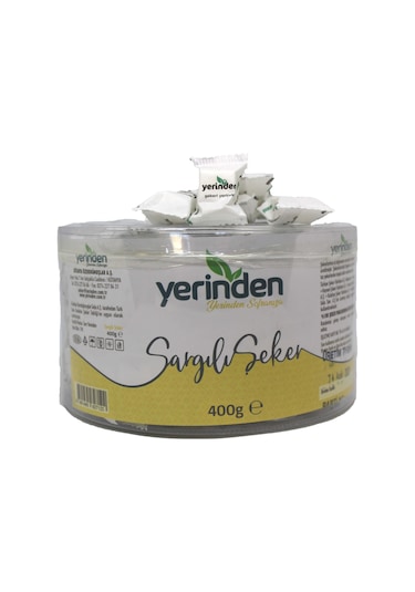 Yerinden Tek Sargılı Küp Şeker 400 G