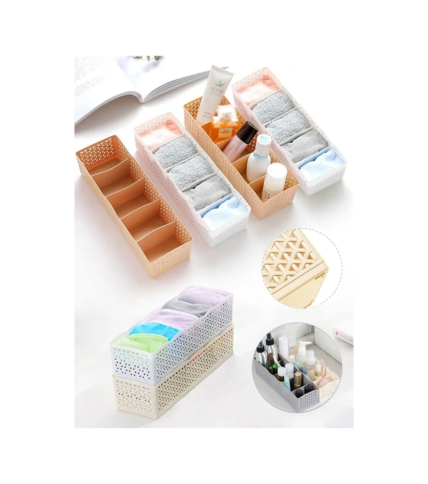 Arniks Makyaj Ve İç Çamaşırı Organizatörü 17725579 Beyaz