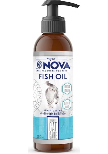 Nova Kedi Balık Yağı 200 ML