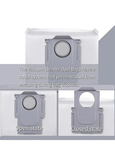 Roborock G20 / S8 Plus / S8 / S8 Pro Elektrikli Süpürge Aksesuarları İçin 3 Adet Tek Kullanımlık Bez