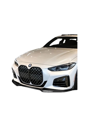 G22 - G23 - G26 4 Serisi - M Performance Style - Ön Tampon Lip Plastik Boyasız