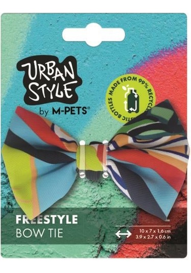 M-Pets Urban Style Freestyle Kedi Ve Köpek Papyonu L Çok Renkli