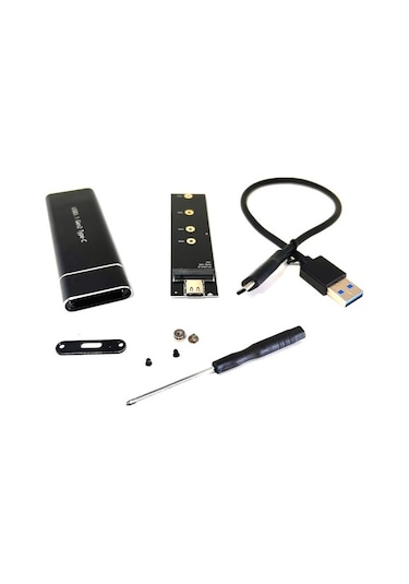 Molix M.2 NVMe to USB 3.1 Type-C Gen2 10 GBPS SSD Kutusu