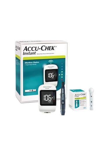 Roche Accu-Chek Instant Şeker Ölçüm Cihazı+ 50 Adet Ölçüm Çubuğu