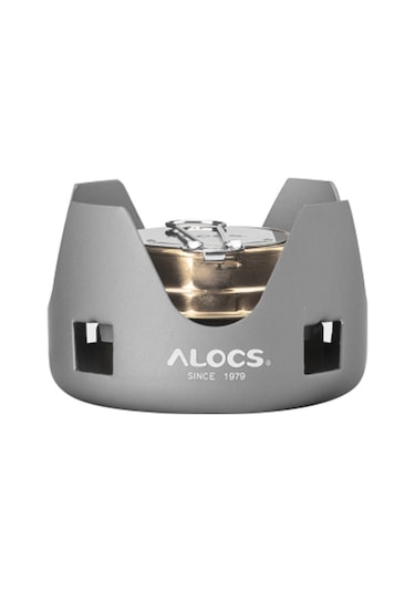 Alocs Gri Sırt Çantasıyla Seyahat Kampı Için Alüminyum Standlı Gri