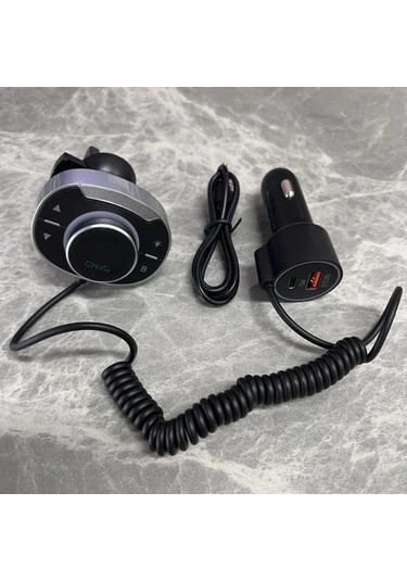 Honeybeeshop Standart Araç Kablosuz 53 Teleskopik Çift Usb Şarj Cihazı Eller Serbest Arama Pd30 Qc30 Desteği