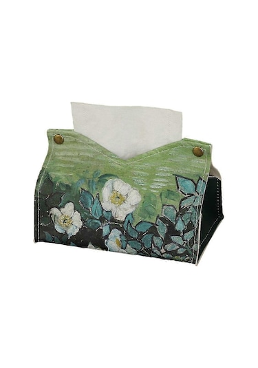 Dikdörtgen Mendil Kutusu Kapağı, Güzel Mendil Kutusu Kapağı, Pu Deri Mendil Kutusu Kapağı Tutucu, Ev, Araba Ve Ofis İçin Dekoratif Düzenleyici-style1317-