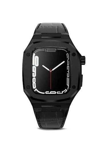 Watch 44mm Uyumlu Krd-67 Zore Kordon-siyah