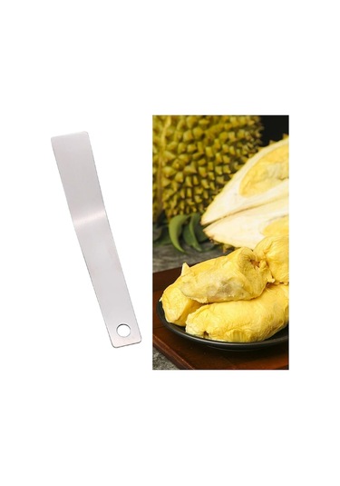 Pazly-paslanmaz Çelik Durian Açacağı - Manuel Kabuk Soyma, Gümüş Renk, Pratik Gümüş