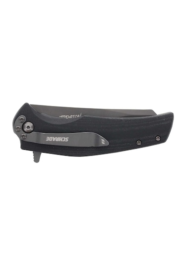 Schrade Usa Torsıon Folder Katlanır Aus-8 Kamp Çakı 1182622 Siyah