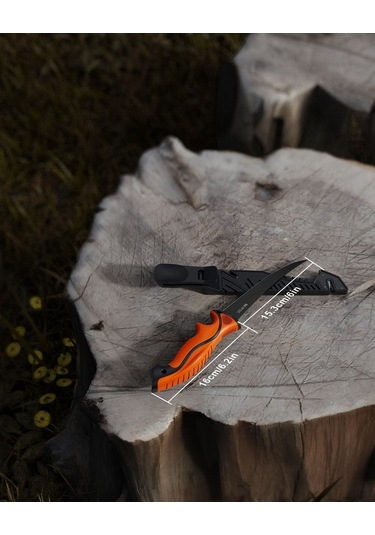 Dancemonkey 18 Cm Paslanmaz Çelik Skyfox Profesyonel Fileto Bıçağı, Kaymaz Sap, Kılıflı