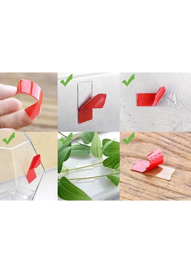 Eraks Car Accesorıes Çift Taraflı Şeffaf Bant 15x55 Mm