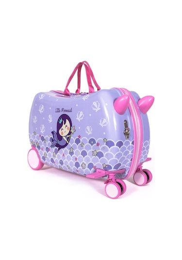 Milk&moo Binilebilir Çocuk Valizi Küçük Deniz Kızı