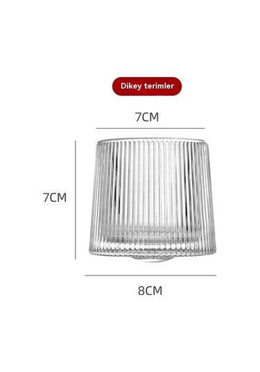 Pazly Yaratıcı Şarap Kadehi - Viski Bardağı Kristal Cam, Şeffaf Bar Bardakları Şeffaf