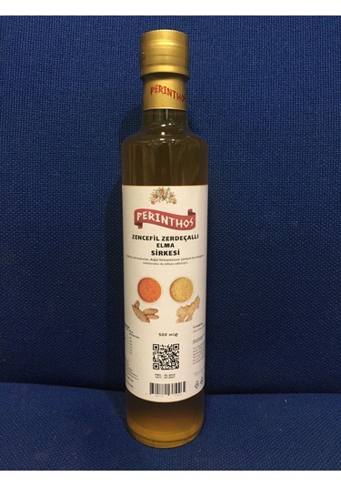 Perinthos Zencefil Zerdeçallı Elma Sirkesi 500 ML