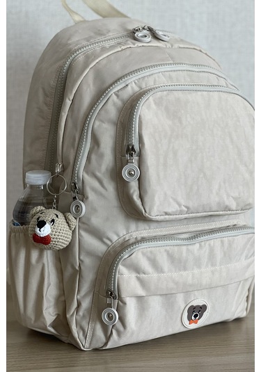 Nemo Bags Bej Orta Boy Okul Çantası