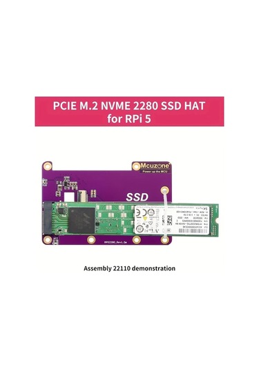 Xuweiwei Raspberry Pi 5 Pcıe M2 Nvme Ssd Kapagi 2242 2280 2230 Desteği Fpc Koruyucu Kablo Yüksek Hızlı Veri Transferi Pimoroni Projesi
