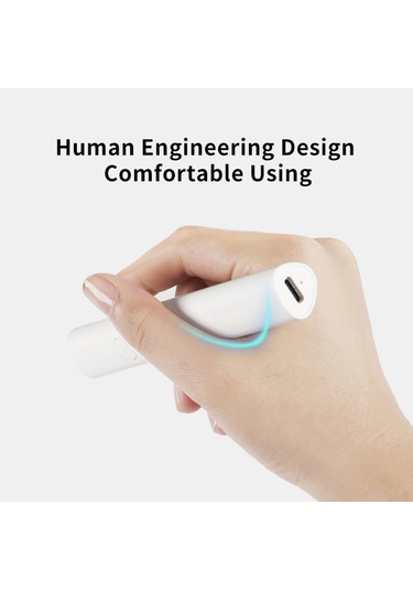 Skycity El Tutan Led/uv Tırnak Kurutma Lambası, 3w, 20/60s Zamanlama, Çekirdekli Pil, Type-c Şarj, Katlanabilir Tutucu, Siyah