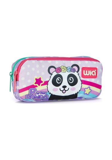 Wia Crowned Panda Kız Çocuk Kalemlik Yeşil