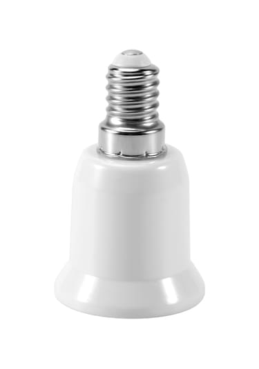 E14'ten E27'ye Uzatma Tabanı Led Cfl Ampul Lamba Adaptörü Dönüştürücü Vida Soketi