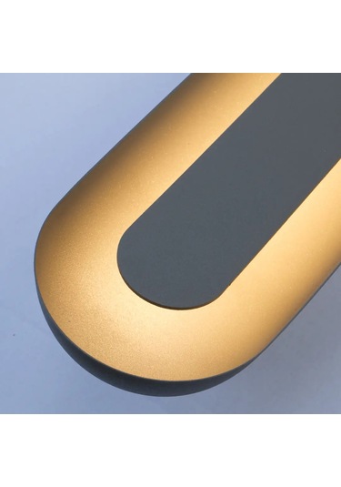 Voxlamp Presidento Endirekt Led Aplik 33x12 Cm Gri