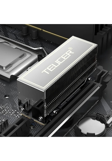 Boatshop1 M2 10 Nvme Ssd Soğutucu Alüminyum Radyatör Yerçekimsiz Çift Isı Borusu 2280 Katı Hal Sürücü Pc Aksesuarı