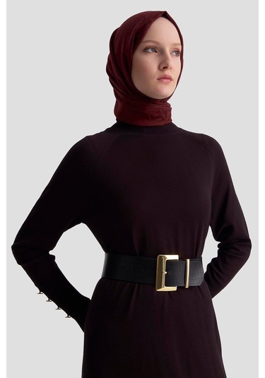 Armine Elbise 25kd7002 Siyah Siyah