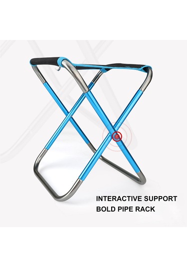 Yuntech01 Alüminyum Çok Amaçlı Katlanabilir Sandalye - Büyük Boy Turuncu, Taşınabilir, Su Geçirmez Çanta İle, Kamp, Balıkçılık, Piknik İçin Dayanıklı Çok Renkli