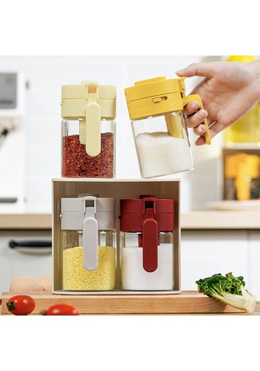 Suntek Kaşık Ayırıcı Konserve Gıda Depolama Yenilikçi Gri Gri