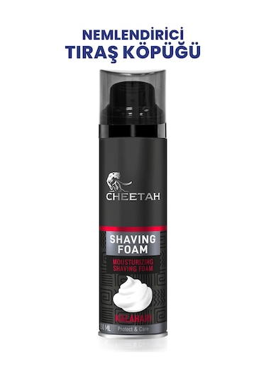 Cheetah Kalahari Nemlendirici Tıraş Köpüğü 250 ML