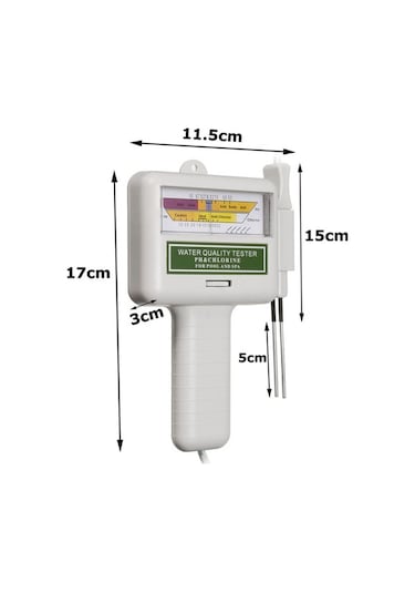Sandwich Pc101 Su Kalitesi Ph Cl2 Klor Seviyesi Yüzme Havuzu Test Cihazı