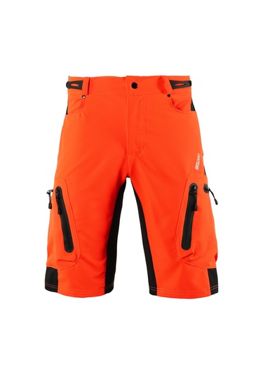 Arsuxeo Baggy Şort Bisiklet Bisiklet Pantolon Nefes Xl Turuncu