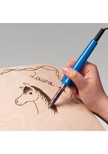 Zd 707B Ahşap Yakma Ve Gravür Hobi Havya Seti