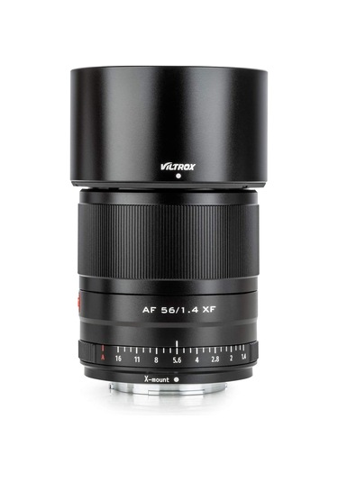 Viltrox AF 56 MM F/1.4 XF (Fuji X-Mount) Uyumlu Lens Siyah