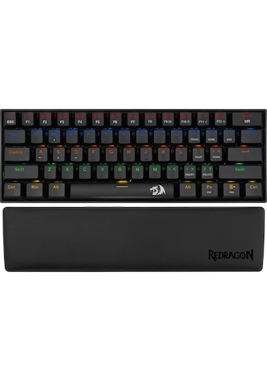 Redragon P035 Meteor S 29 Cm X 7 Cm Ergonomik Klavye Bilek Desteği 20 Mm
