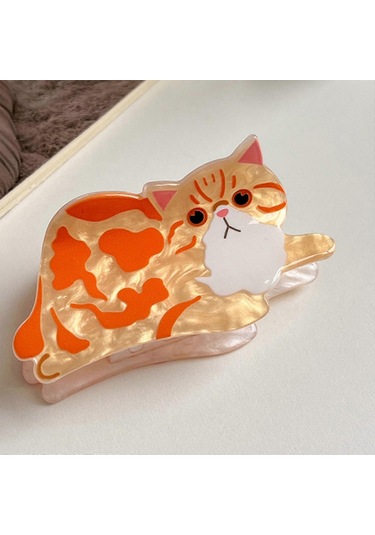 Karikatür Kedi/köpek Şeklinde Çene Klipsi Gençler 0004 Diğer