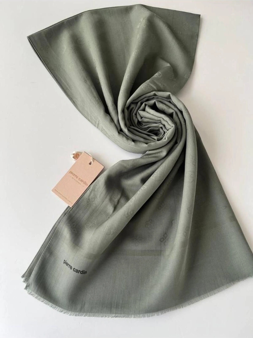 Mint Yeşili Cotton Şal Mint Yeşili